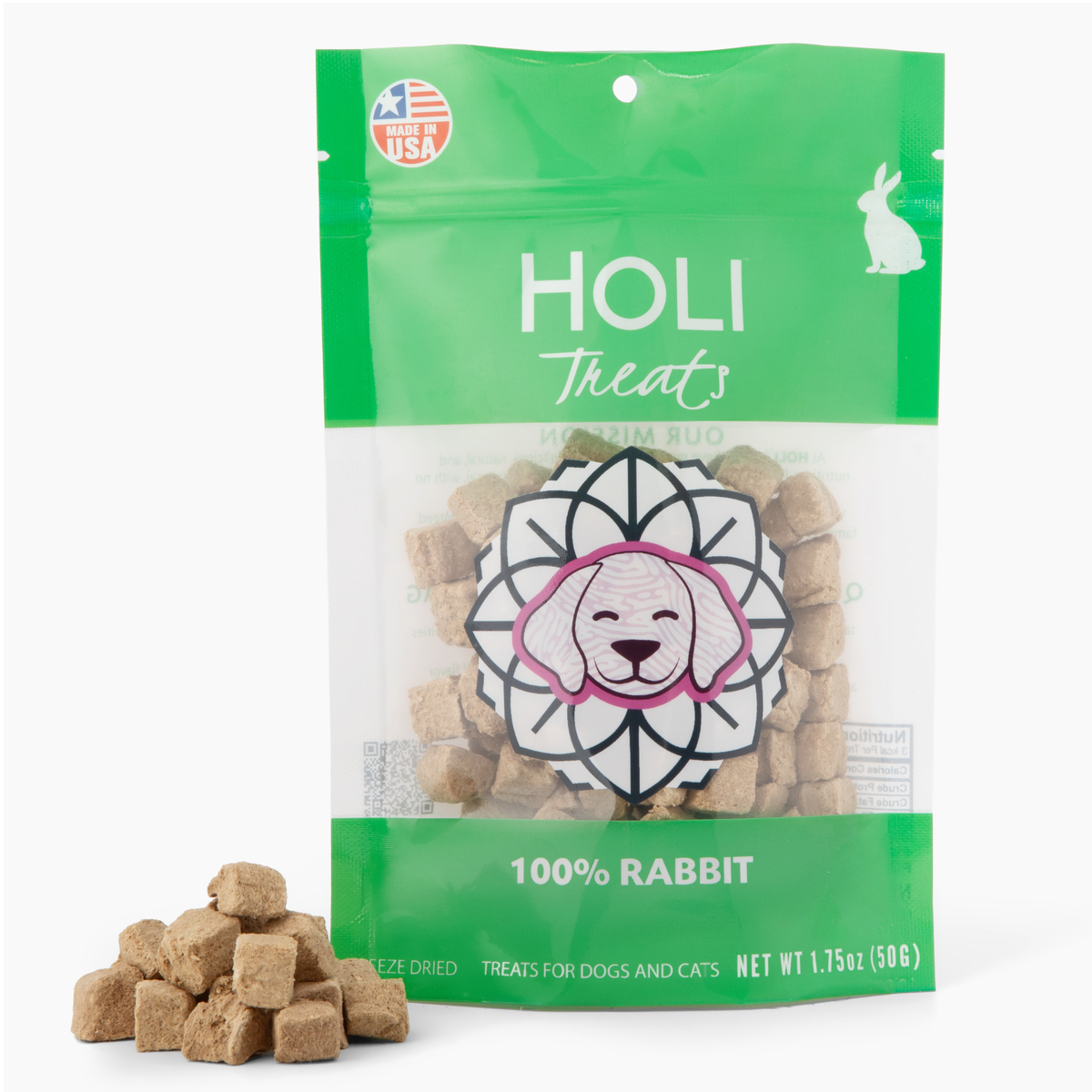 Freeze-Dried Rabbit Dog Treats