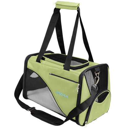 Katziela Safari Sleeper Pet Carrier in blue