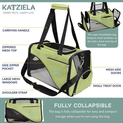 Safari Sleeper Pet Carrier interior view