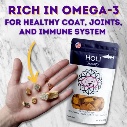 Nutrition information for Wild Caught Salmon Dog Treats