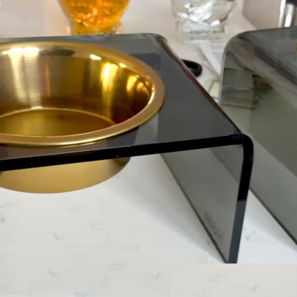 Additional view of Single Smoke Grey Feeder — view 8