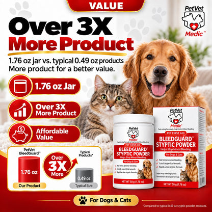 Imagen de características de BleedGuard™ Polvo hemostático - 1.76 oz, 6 de 7