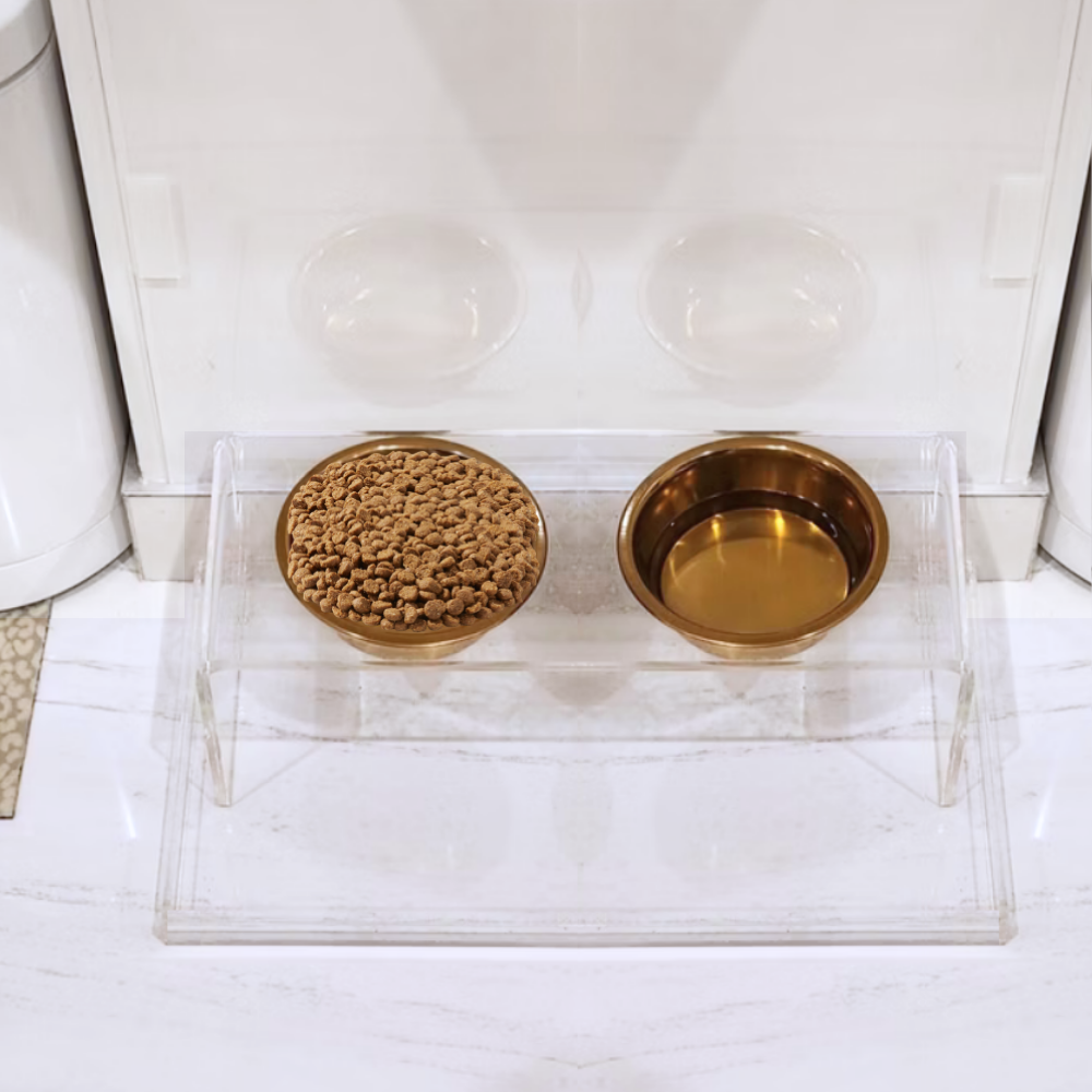 Clear Overflow Feeder Tray
