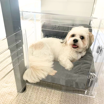 Hiddin Small Clear Pet Crate product detail