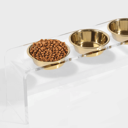 Primer plano de Tall Triple Gold Feeder, vista 1