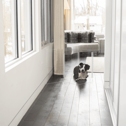 Lifestyle view of Low Zig Zag Gate in use — view 6