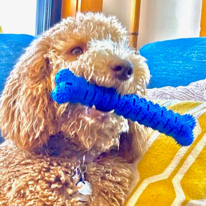 Large Natural Rubber Bone Oral Care Toy for Dogs - Over 25 lb product detail 5