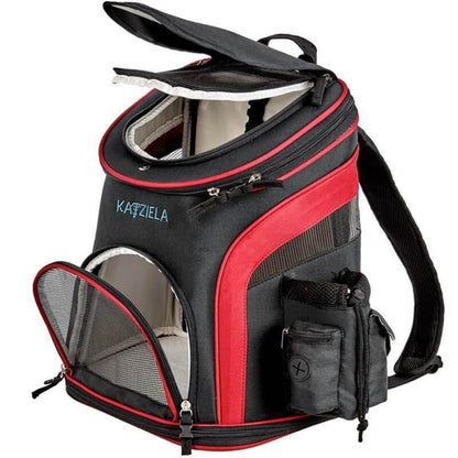 Mochila de transporte Voyager para perros, gatos y cachorros - Ideal para excursionistas