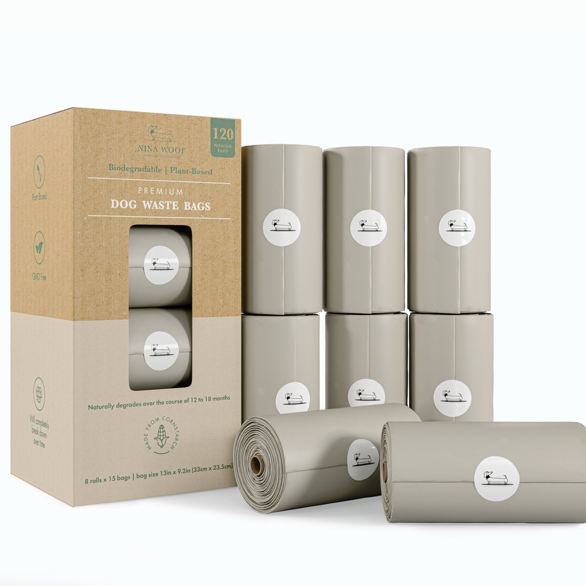 Additional view of Waste Bags - Biodegradable and Compostable — view 9