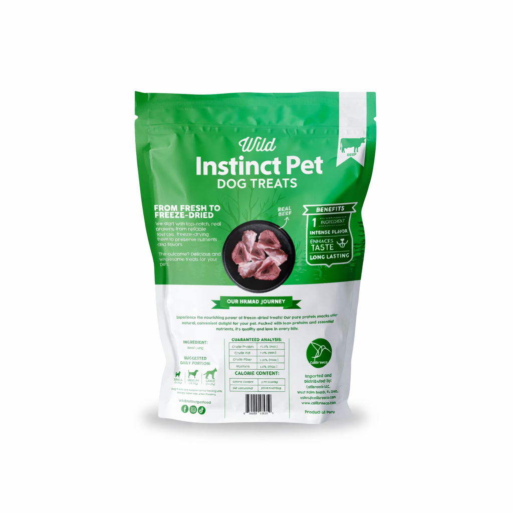 Freeze-Dried Beef Lung - Dog Treats