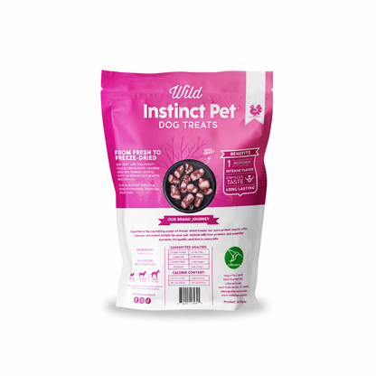 Freeze-Dried Turkey Hearts - Dog Treats